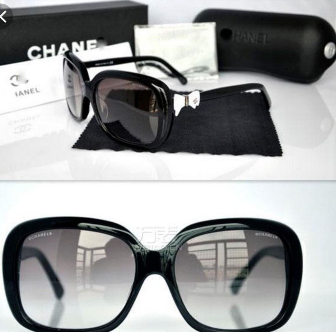 Chanel ribbon sunglasses Clearance