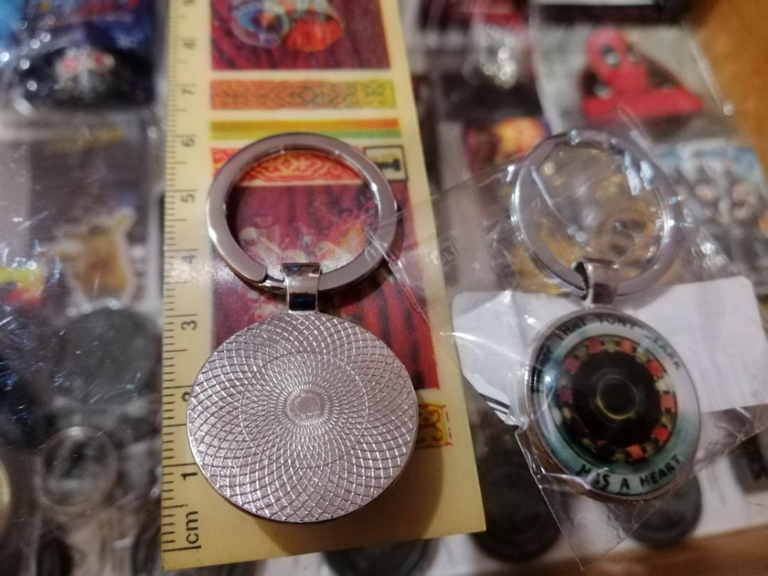 Avengers Ironman Arc Reactor Keychain 01, Hobbies & Toys, Toys & Games ...