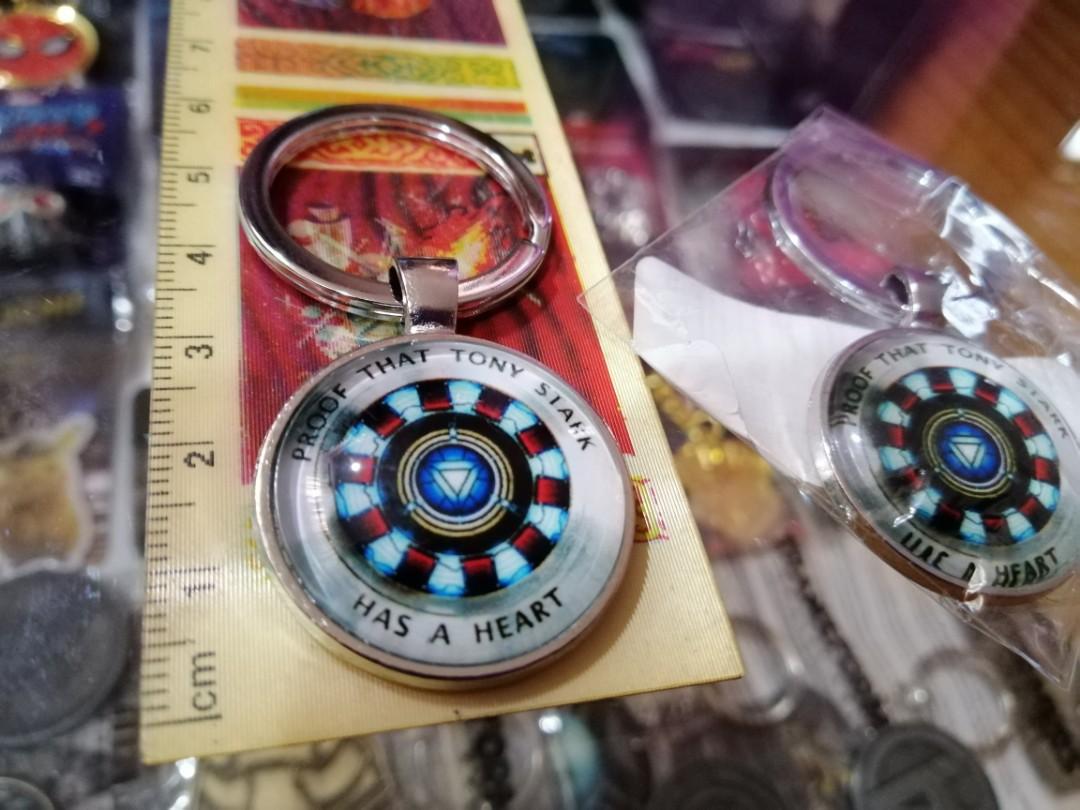Avengers IronMan Arc Reactor Keychain 05 Hobbies Toys Toys