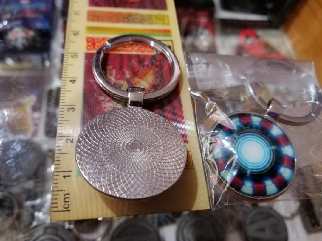 Avengers IronMan Arc Reactor Keychain 02, Hobbies & Toys, Toys & Games ...