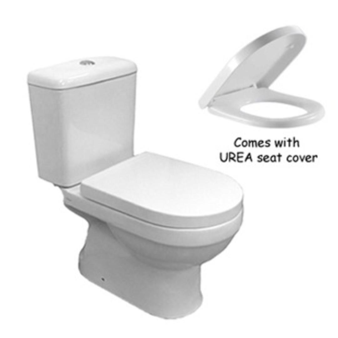 Bathroom Toilet Bowl Baron V 800 WC + Designer Basin Combo Package