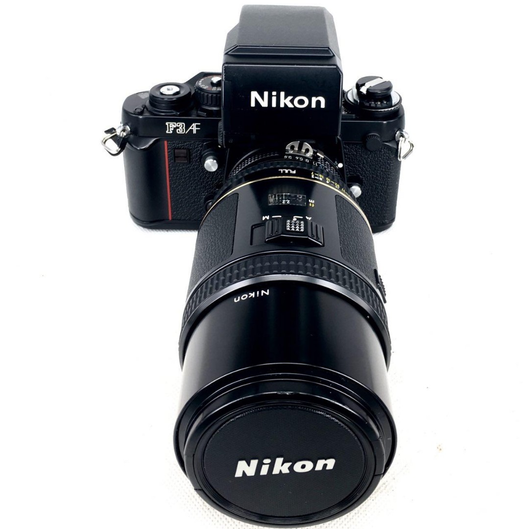 [BMC] Used Nikon F3AF Film SLR with AF Nikkor ED 200mm F3.5