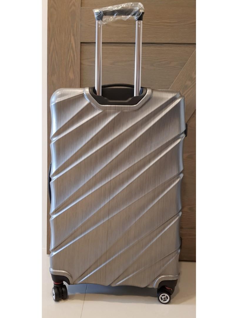 Brand New Posh Silver Luggage, Hobbies & Toys, Travel, Luggage on Carousell