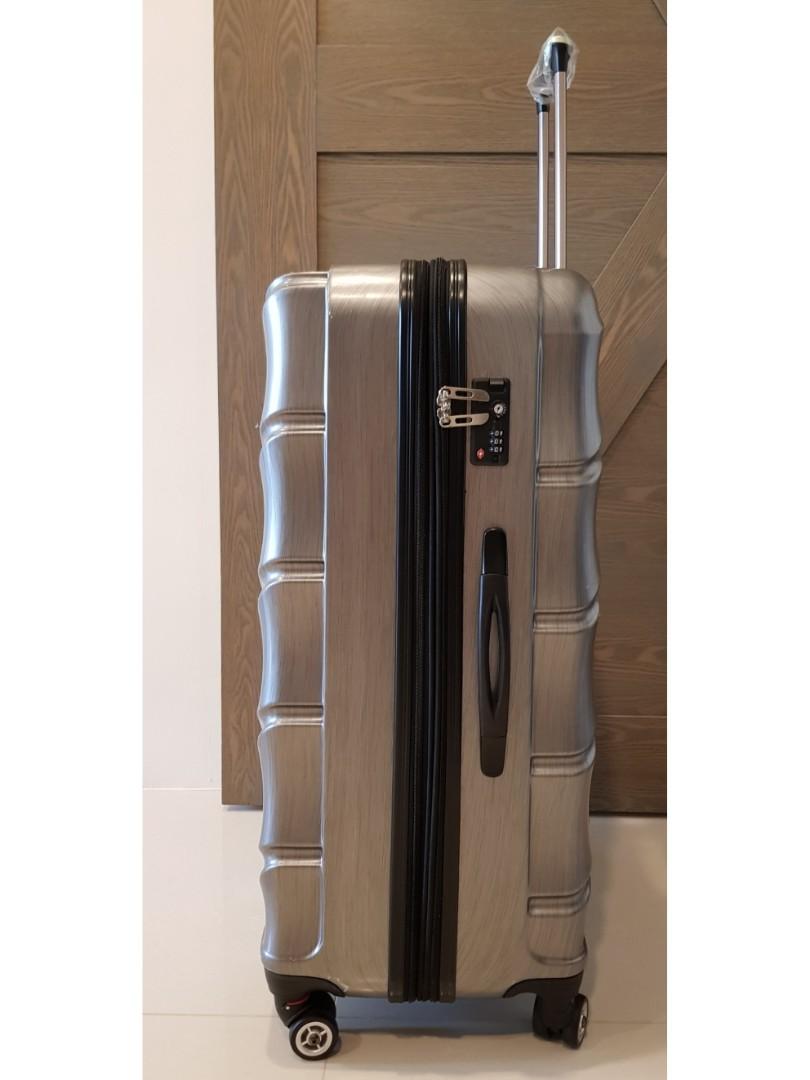 Brand New Posh Silver Luggage, Hobbies & Toys, Travel, Luggage on Carousell