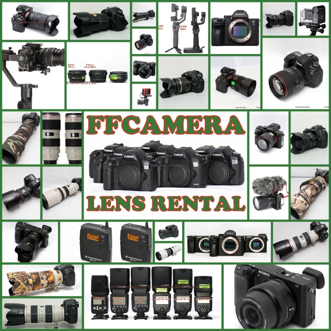 CAMERA LENS RENTAL SEWA KAMERA DSLR MIRRORLESS , Photography, Cameras