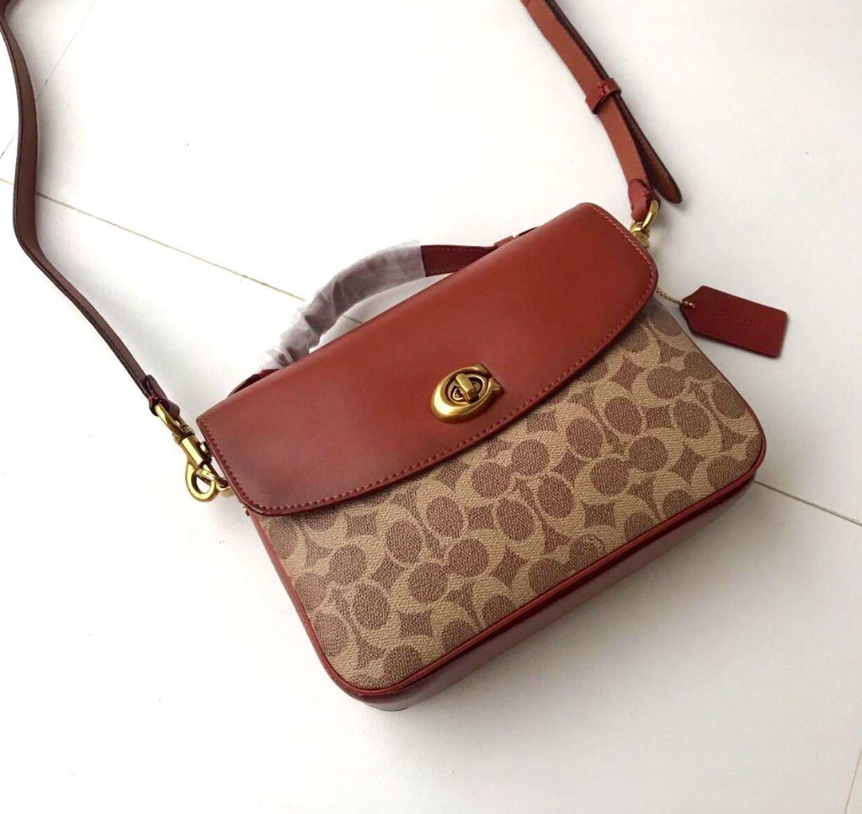 Coach coated canvas signature cassie crossbody cheap