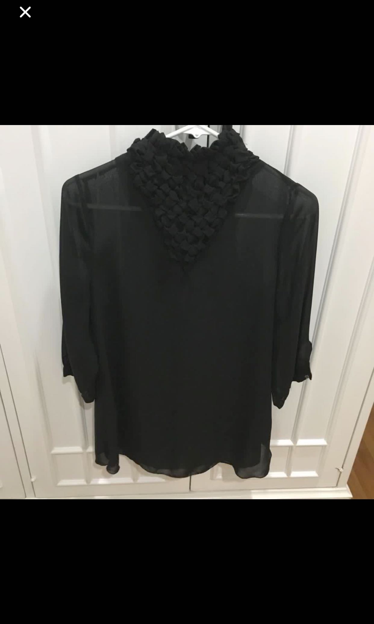 Coexist By Camille Co Black Longsleeve Top Women S Fashion