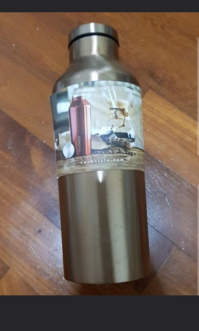 Corkcicle canteen water bottle and thermos, Furniture & Home Living