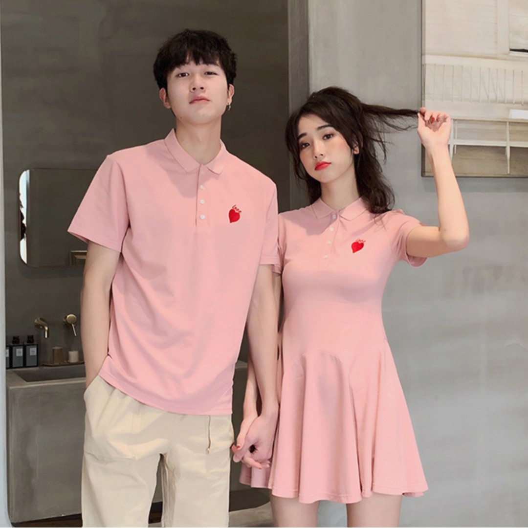 Couple dress and polo shirt 2025