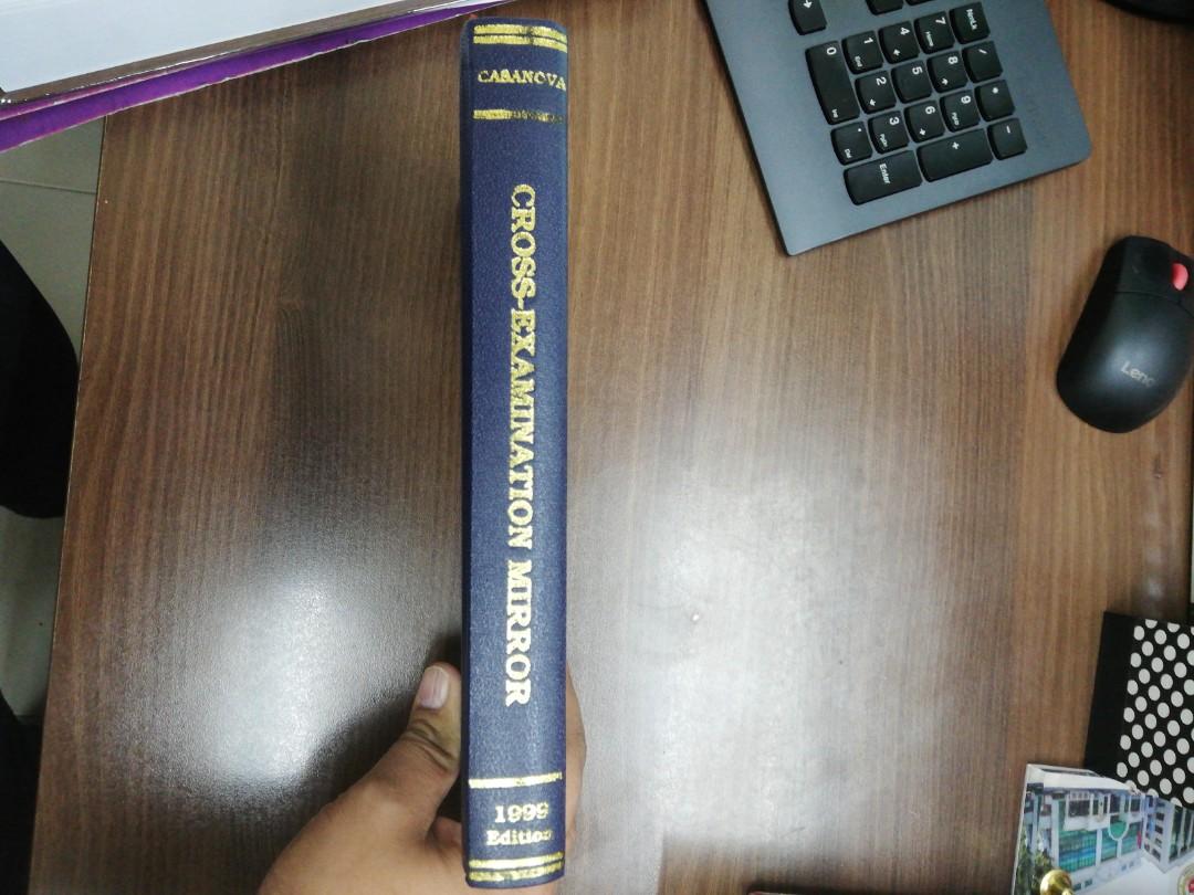 Crossexamination Mirror (1999 edition) by Judge Caesar A. Casanova