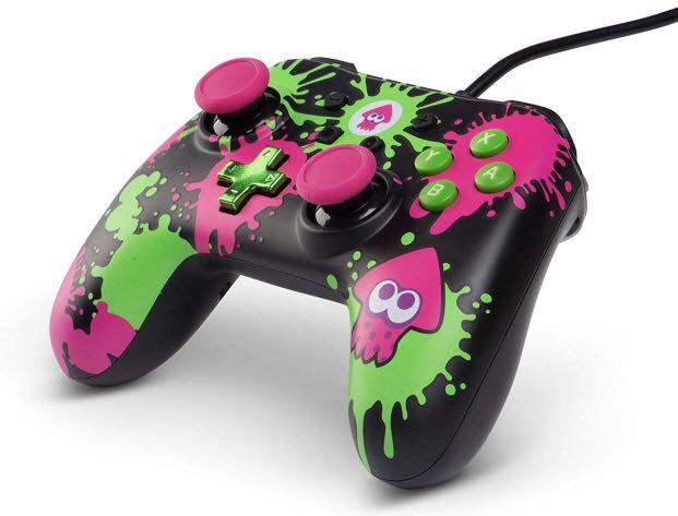 [CTRL-002] Power A Wired Controller - Splatoon 2 (switch), Video Gaming ...