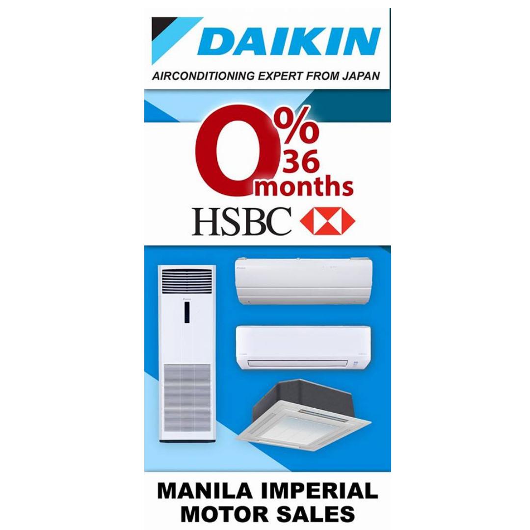 Daikin Floor Mounted Aircon Non Inverter At Zero Interest On Carousell