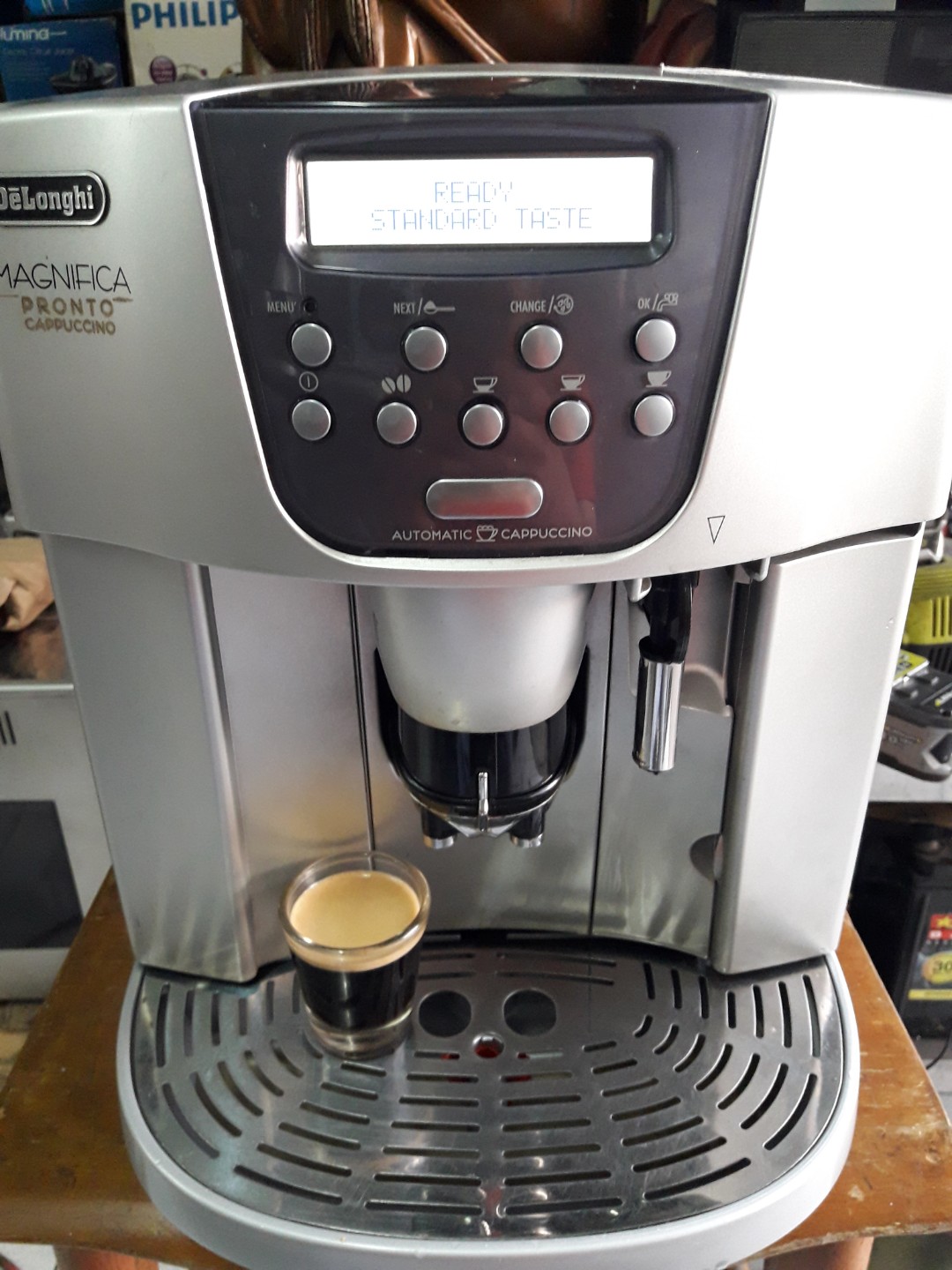 DeLonghi Pronto Automatic Coffee Espresso Machine, TV