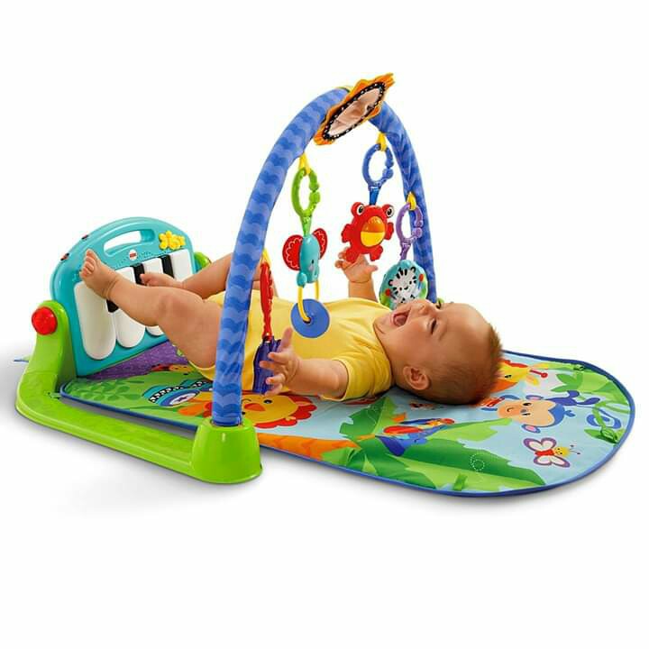 fisher price baby play mat with piano