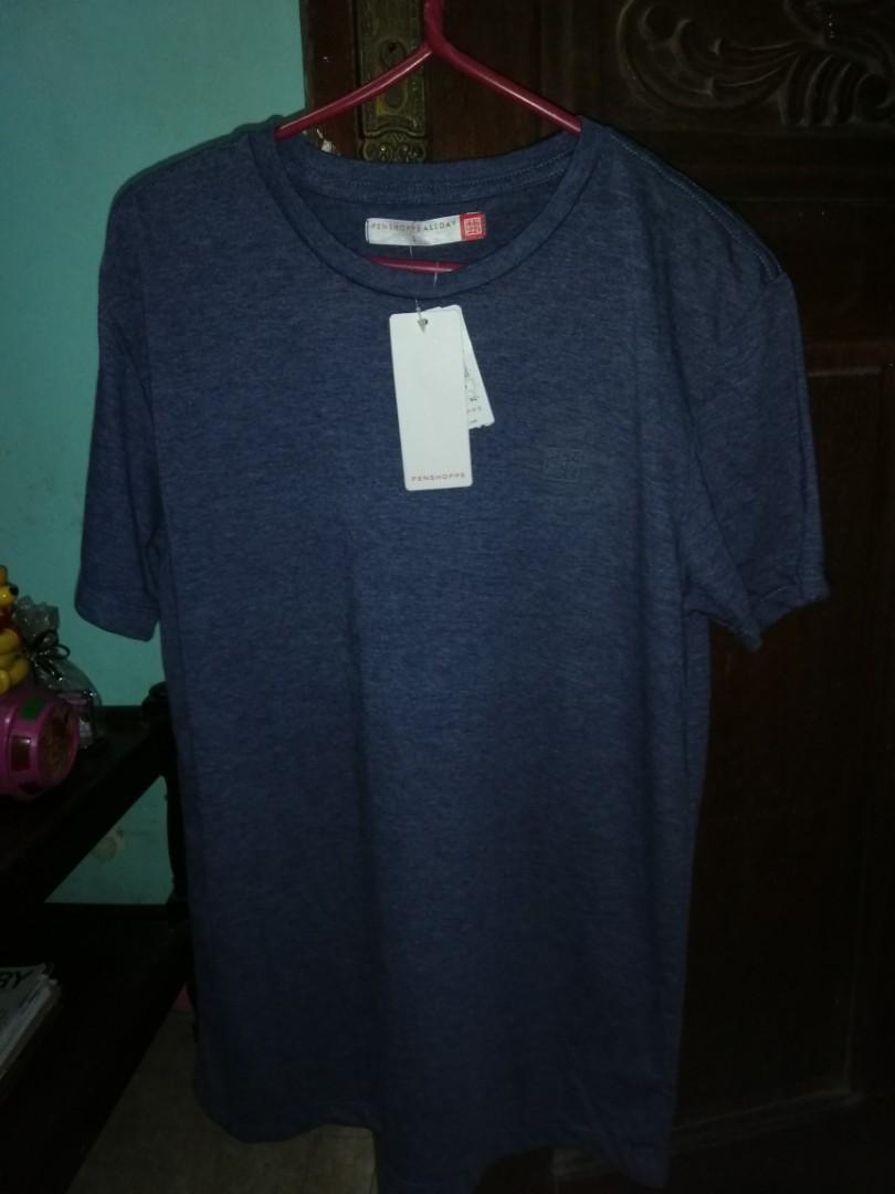 penshoppe plain white shirt