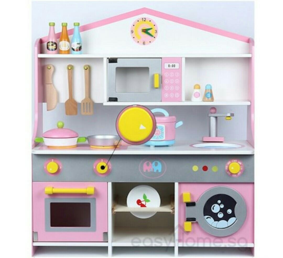 Free Delivery Toy Kitchen Set Babies Kids Toys Walkers On Carousell