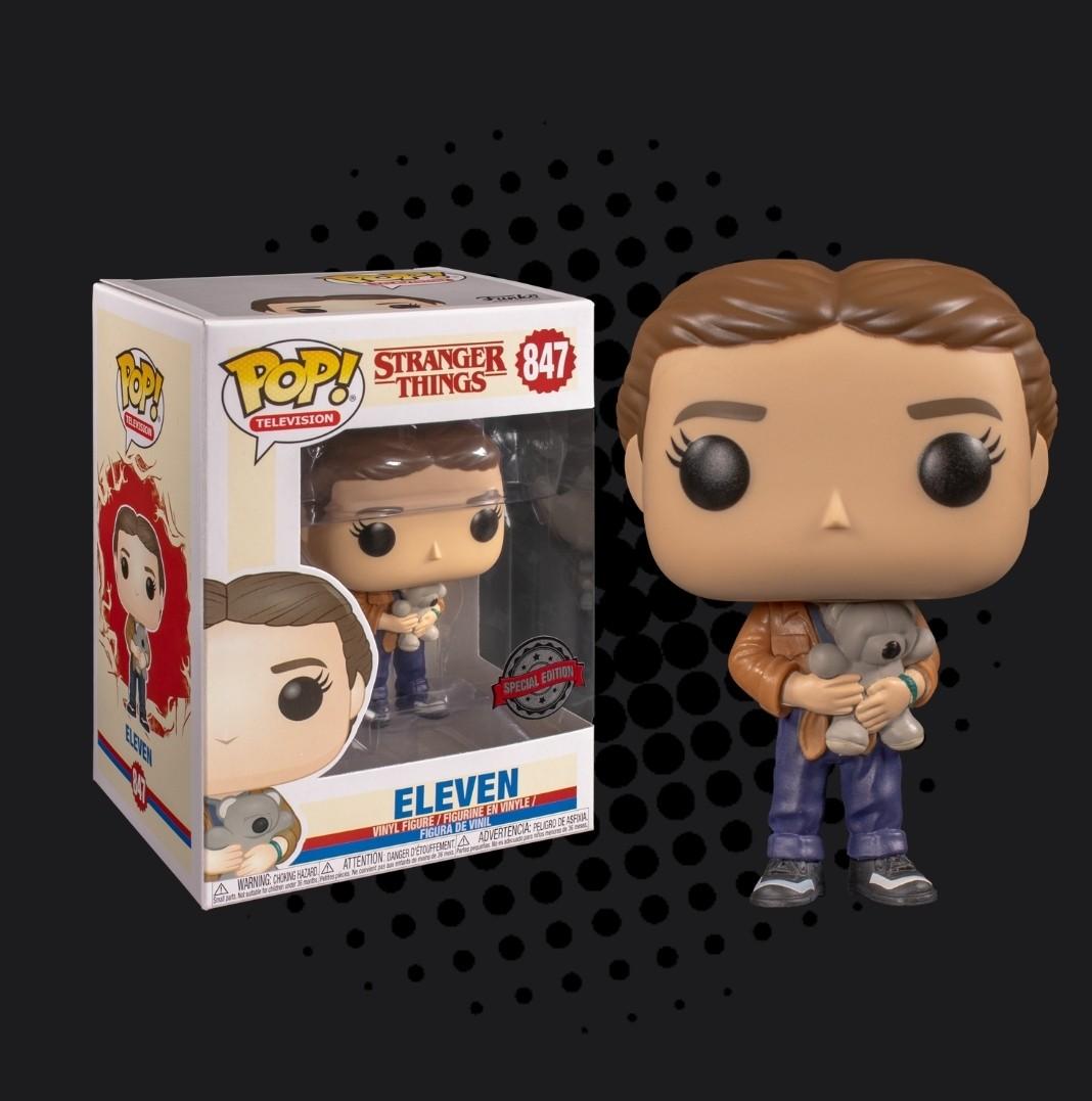 Funko Pop Stranger Things 3 Eleven With Bear Toys Games