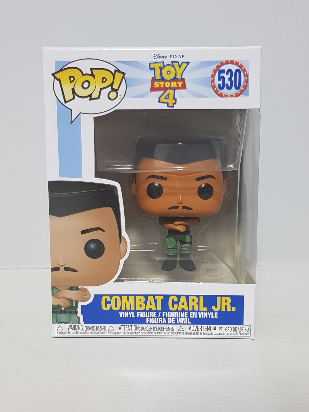 Toy Story 4 Funko Pop #530 Exclusive Combat Carl Jr