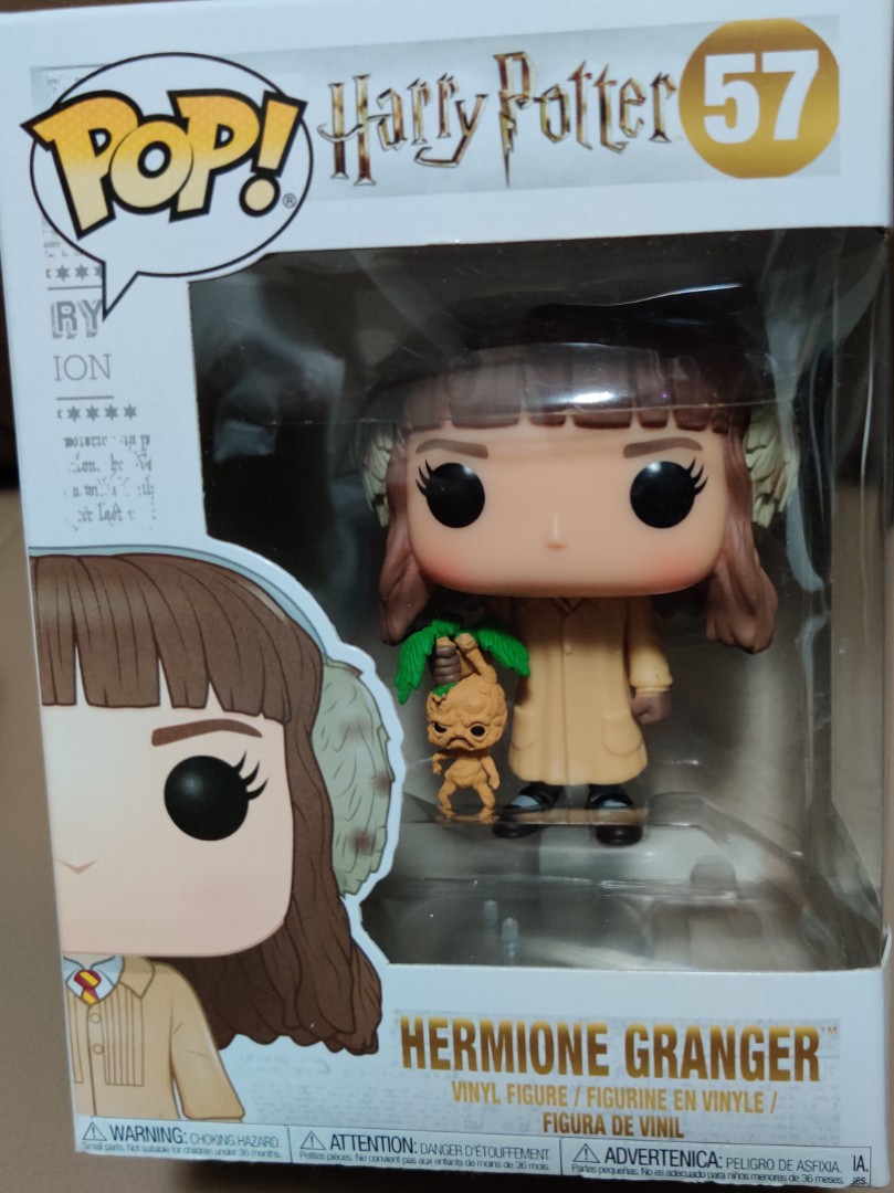 Funko Pop Harry Potter 57 Hermione Granger Herbology On Carousell
