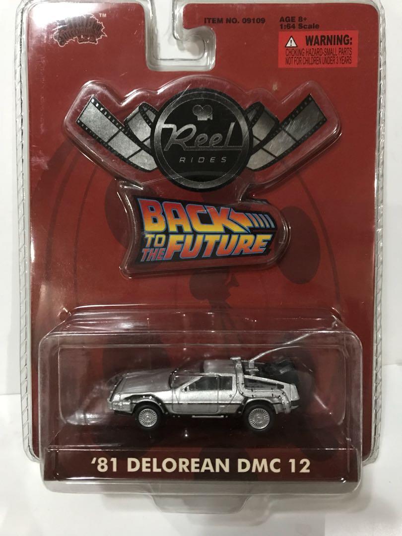 delorean matchbox