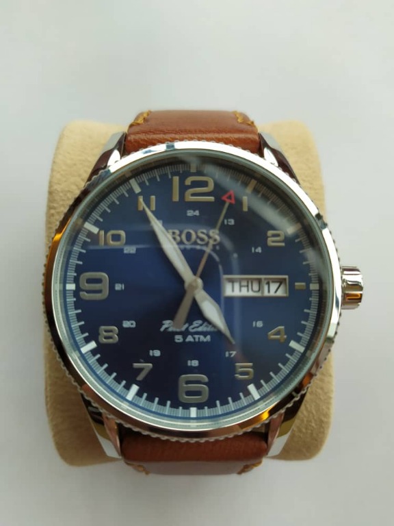 HUGO BOSS Pilot Edition 44mm Men s Watch Luxury Watches on Carousell
