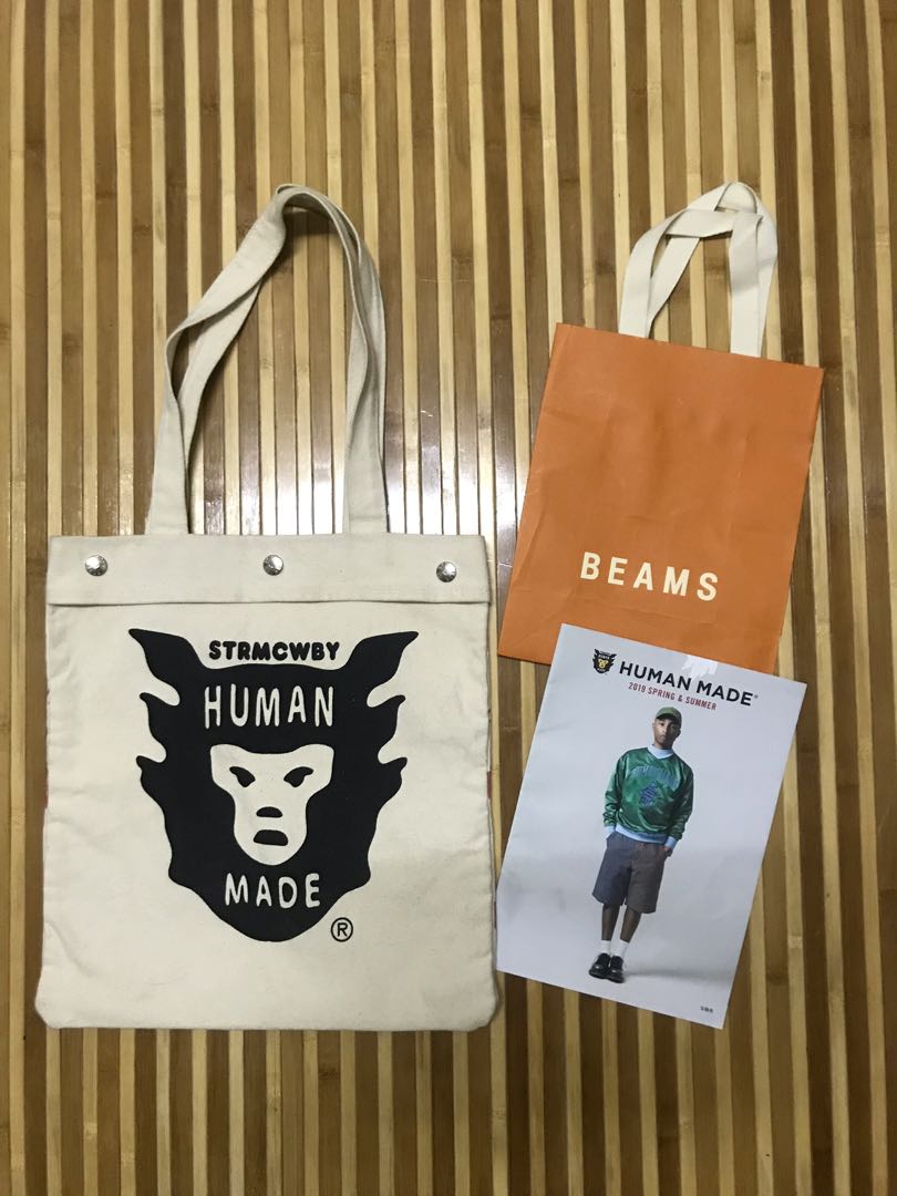 【超歓迎】 HUMAN MADE HICKORY TOTE バッグ バッグ