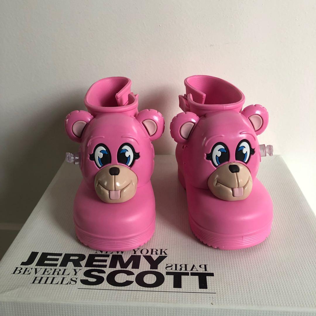 Jeremy Scott X Mini Melissa Monkey Boots Bayi Anak Baju Anak Perempuan 1 Hingga 3 Tahun Di Carousell Grafters the original monkey boots men's women's & kids retro 60's black shoes. carousell