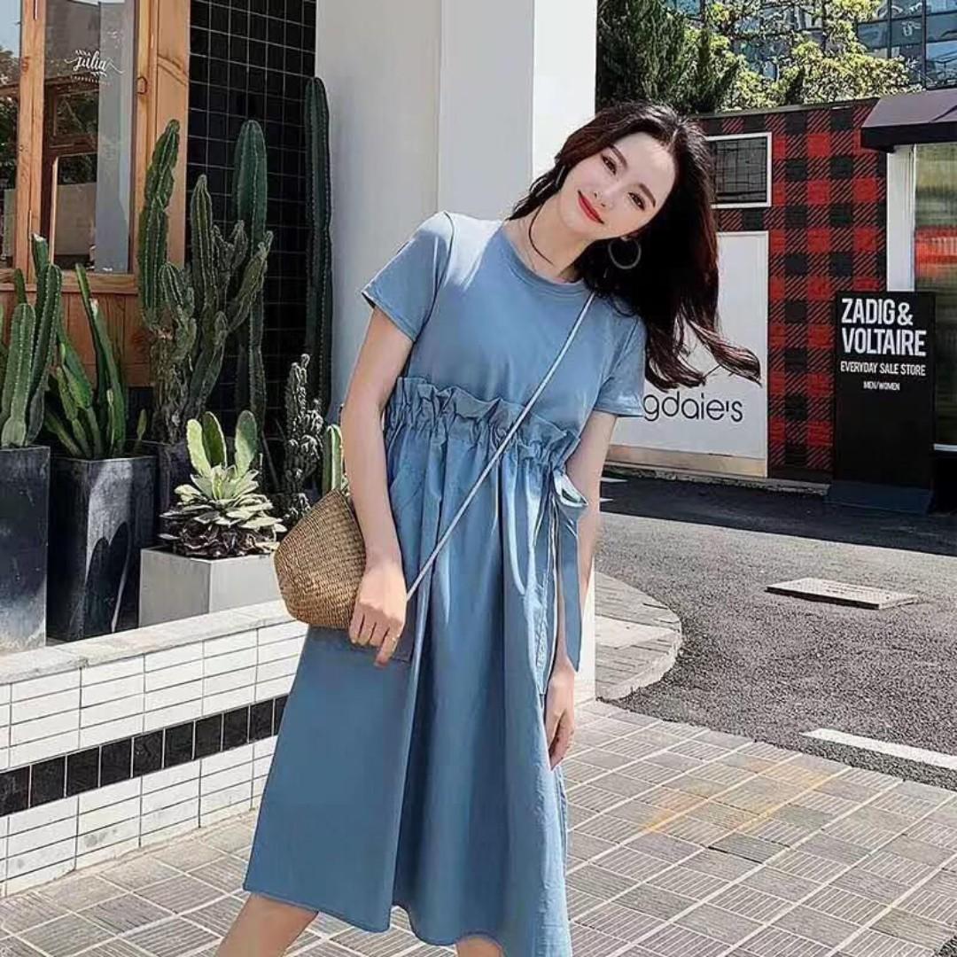 Korean cotton dress sale