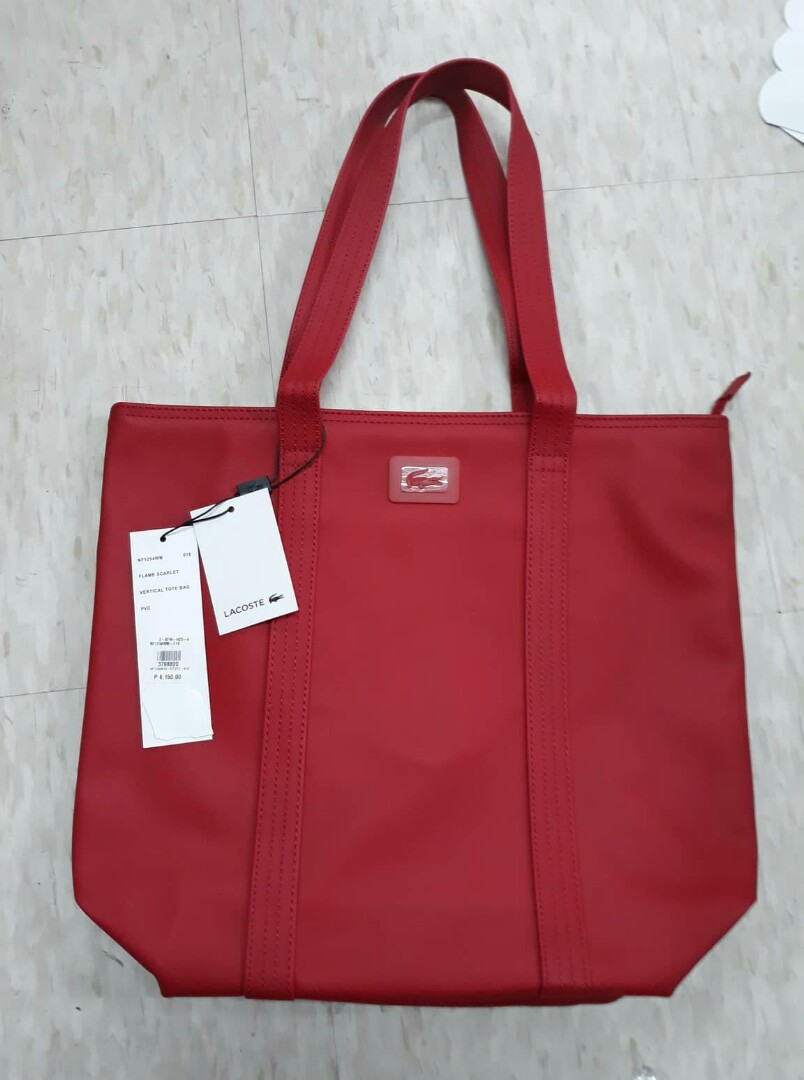 Lacoste Tote Bag, Women's Fashion, Bags & Wallets, Crossbody Bags on