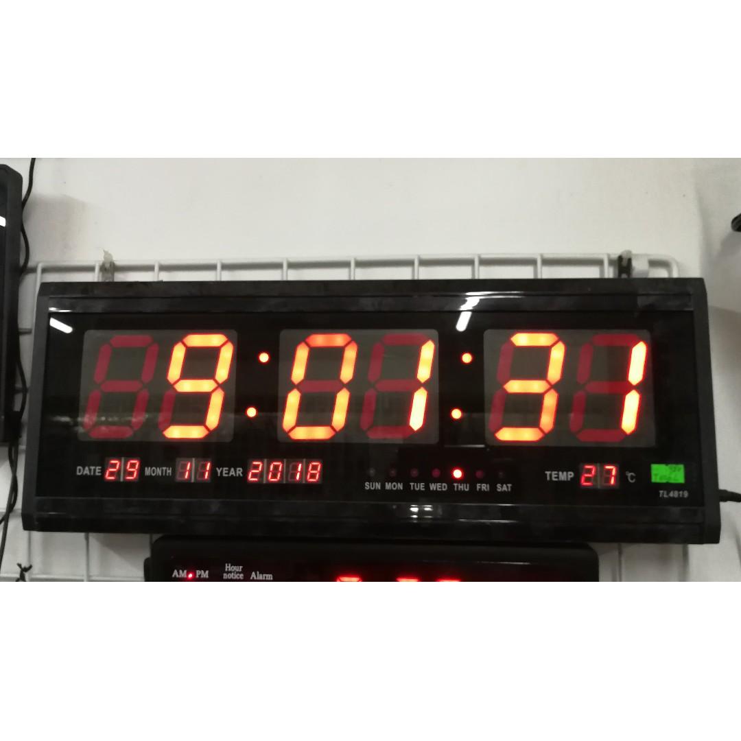 LED Digital Clock #4819 (Category: Visual & Hearing Aids) located in Manila. Submitted by magicgerry (Listing ID 240670364, Image 1). Description: Caixing CX-2158 Digital LED Alarm Clock (P575.00) Highlights: > Caixing CX-2158 Digital LED Alarm Clock > Made of plastic > 220 Volts > Size: 21 x 3 x 10 cm > Clear digital and easy to read > Easy to set and install > Has 8 groups of alarm time > Has time memory function > With automatic temperature me