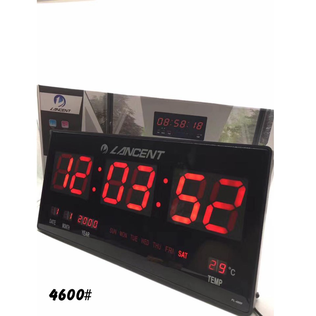 LED Digital Clock #909, Health & Nutrition, Assistive & Rehabilatory ...
