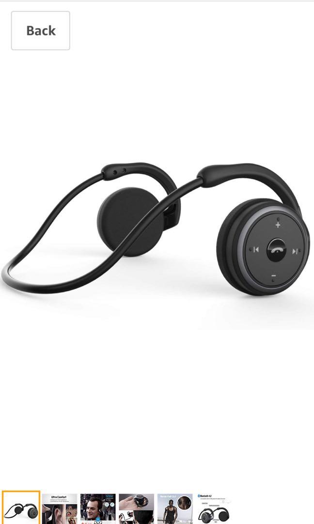 Marathon2 Bluetooth Running Headphones On Carousell