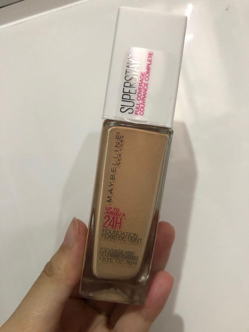 Maybelline Superstay Foundation Shade 120 Health Beauty
