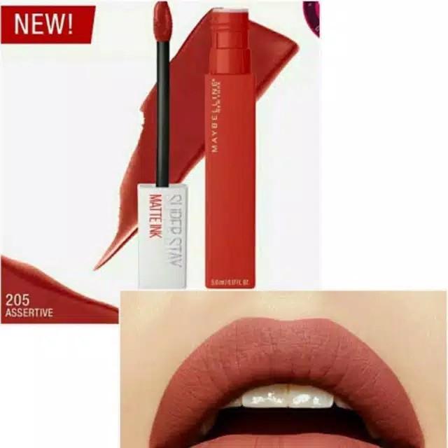Maybelline Superstay Matte Ink 205 Assertive Kesehatan Kecantikan Rias Wajah Di Carousell