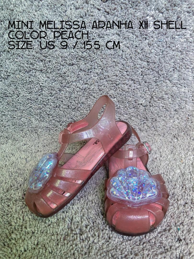 mini melissa aranha shell