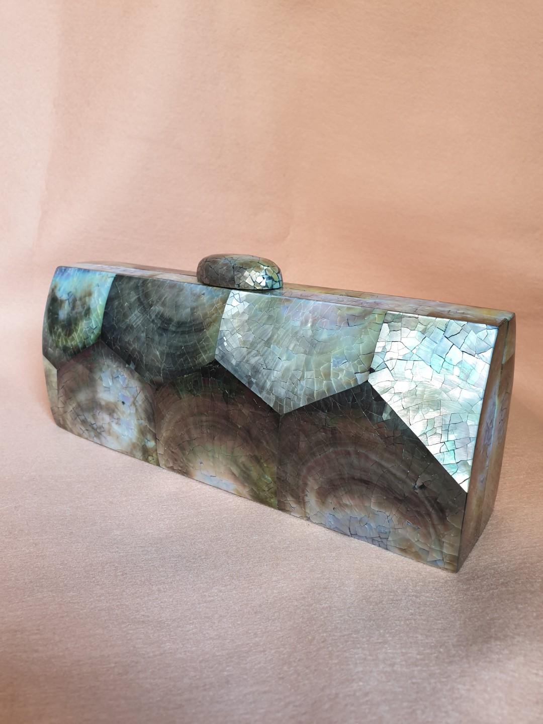 Mother of Pearl clutch bag Women s Fashion Bags Wallets