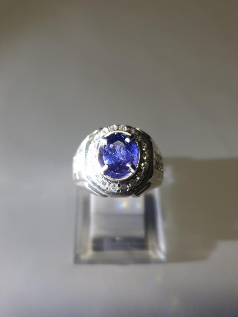 Natural Sri Lanka Bluish Pink Sapphire Color Change On 925 Silver Ring Vintage Collectibles Vintage Watches Jewelry On Carousell
