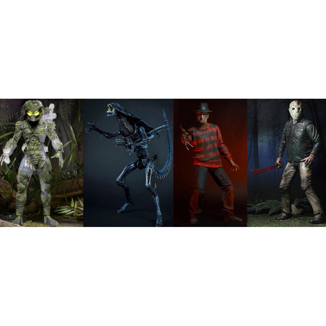 Neca Alien Queen Freddy Krueger Jason Voorhees Predator Dutch Figure Toy Toys Games Toys On Carousell