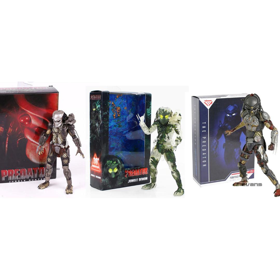 Neca Predator Jungle Hunter Demon Fugitive Alien Predator Figure Toy Toys Games Toys On Carousell