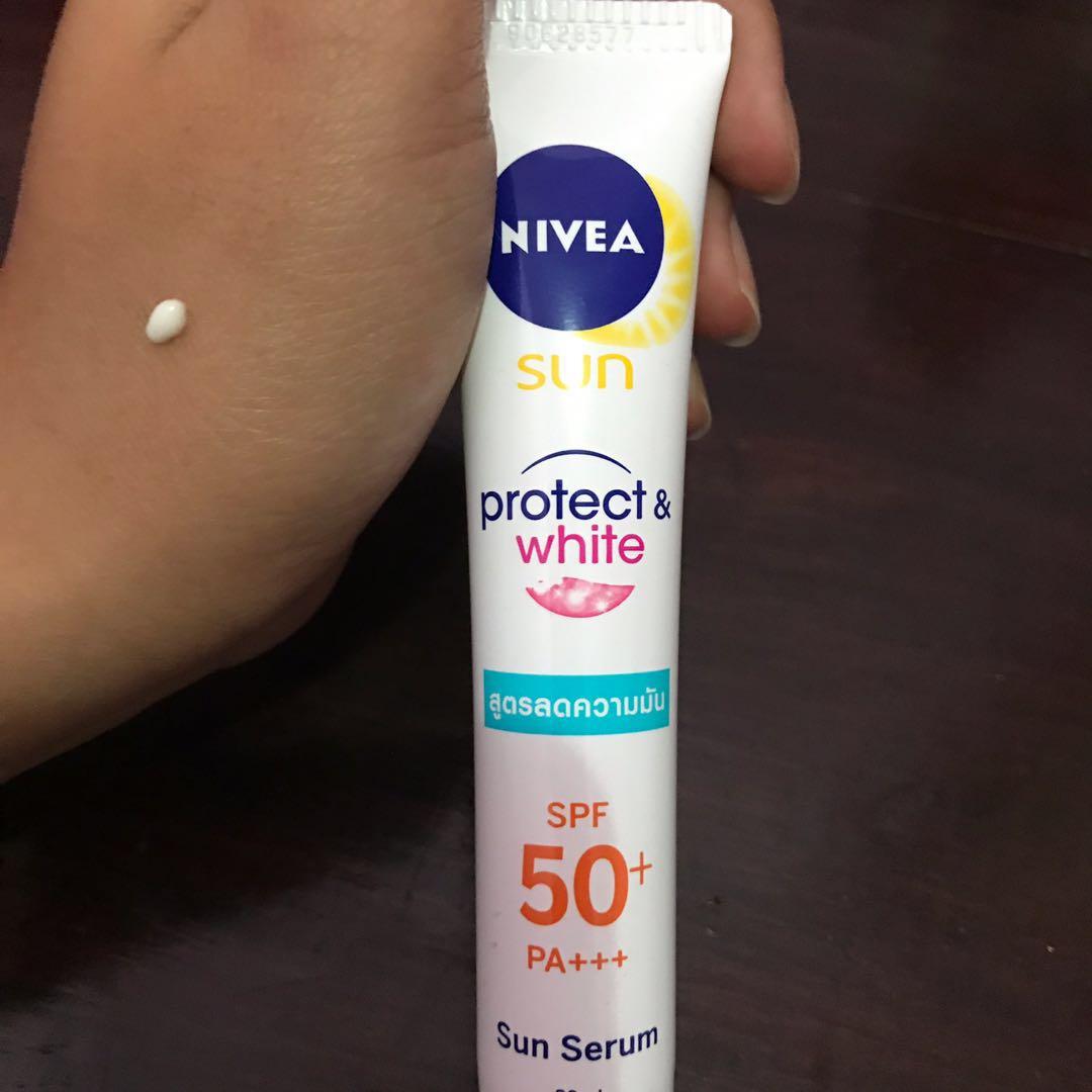 Nivea Sun Protect White Serum Kesehatan Kecantikan Kulit Sabun Tubuh Di Carousell