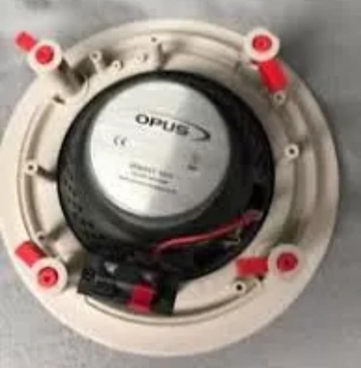 Opus Ceiling Speaker 60w (Category: Soundbars, Speakers & Amplifiers) located in Quezon City. Submitted by goodviberco (Listing ID 240722300, Image 1). Description: OS-165CC Model 60w Impedance: 4omhs.
