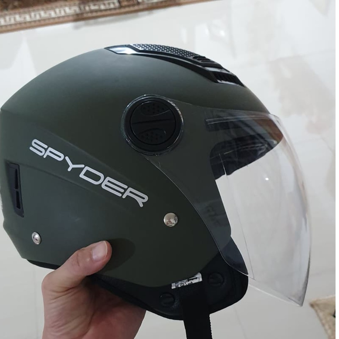Original spyder helmet MED size., Motorbikes, Motorbike Parts
