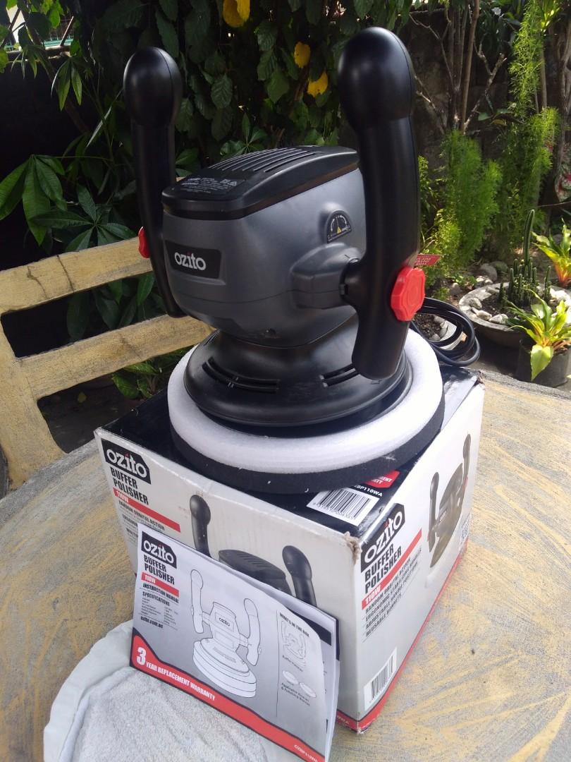 Ozito 110W buffer / Polisher with complete accessories, Furniture