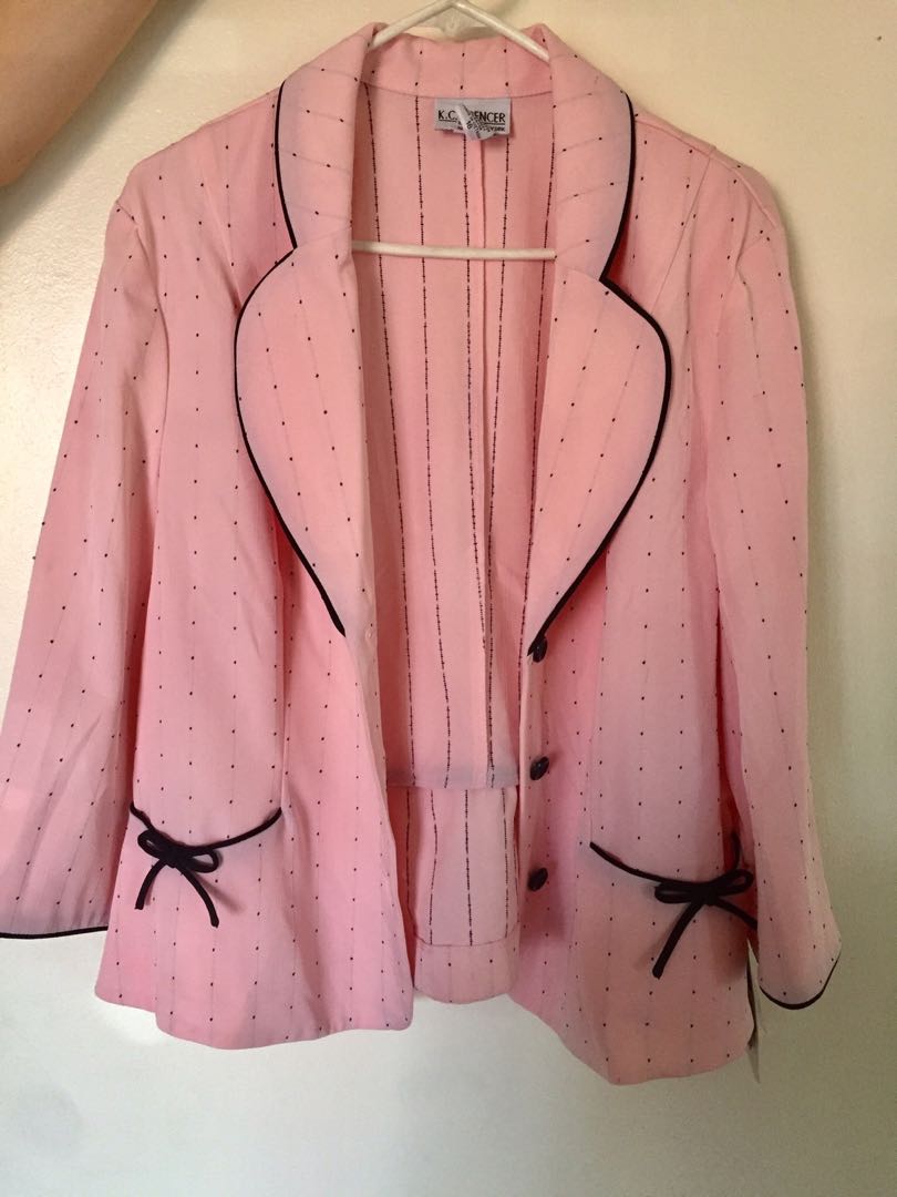 low top pink blazers