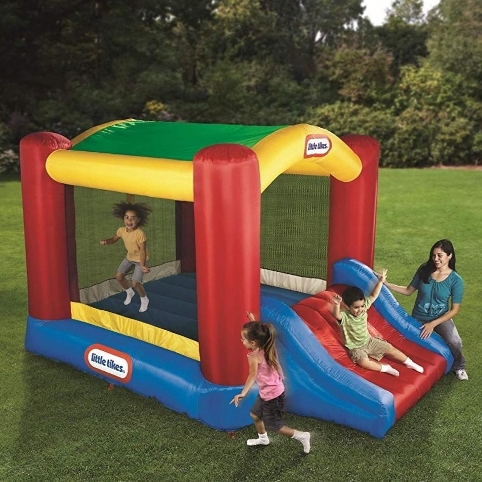little tikes inflatable bounce house