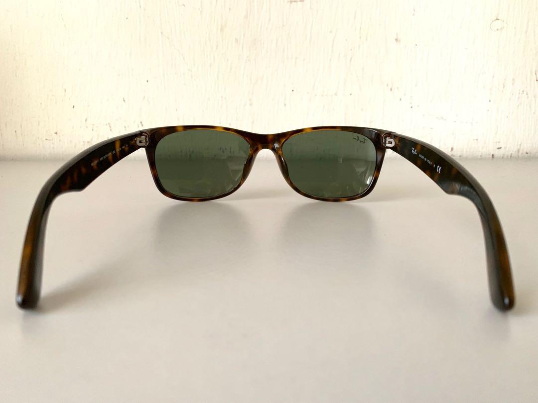 RayBan New Wayfarer Classic RB2132-F 902-58-18, Men's Fashion, Watches u0026  Accessories, Sunglasses u0026 Eyewear on Carousell