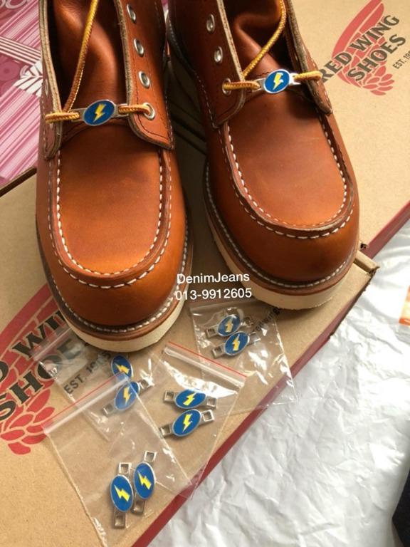 READY STOCK Red wing shoes lace keepers Buckle lace