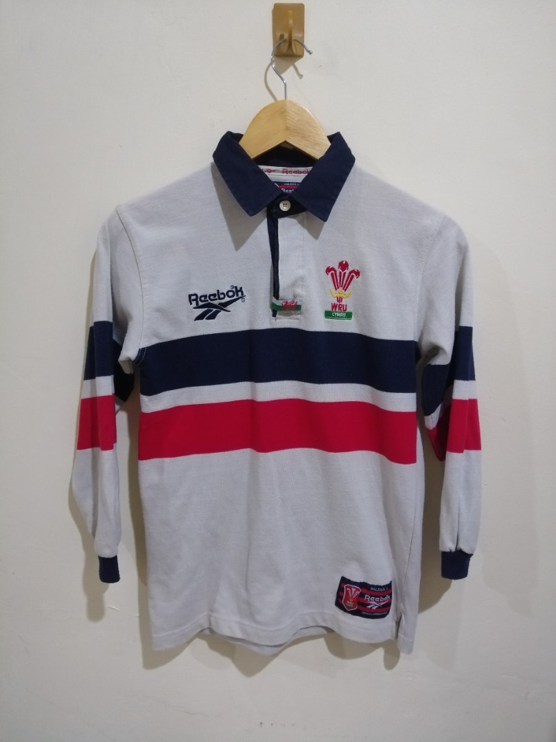 Reebok Wales R U Rugby 1997 Shirt Men S Fashion Clothes Tops On Carousell