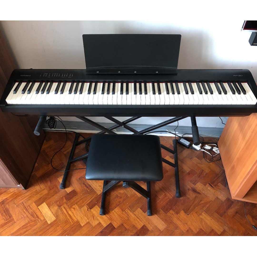 Digital Piano Roland Fp 30 Piano Touch Full Key Hobbies Toys Music Media Musical Instruments On Carousell
