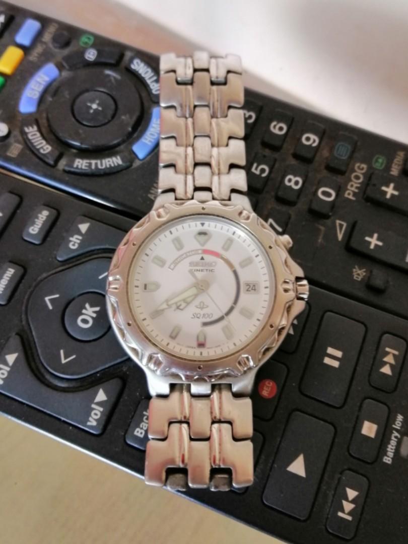 Seiko kinetic sq100 price shop